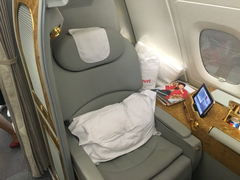 Emirates A380 First Class review