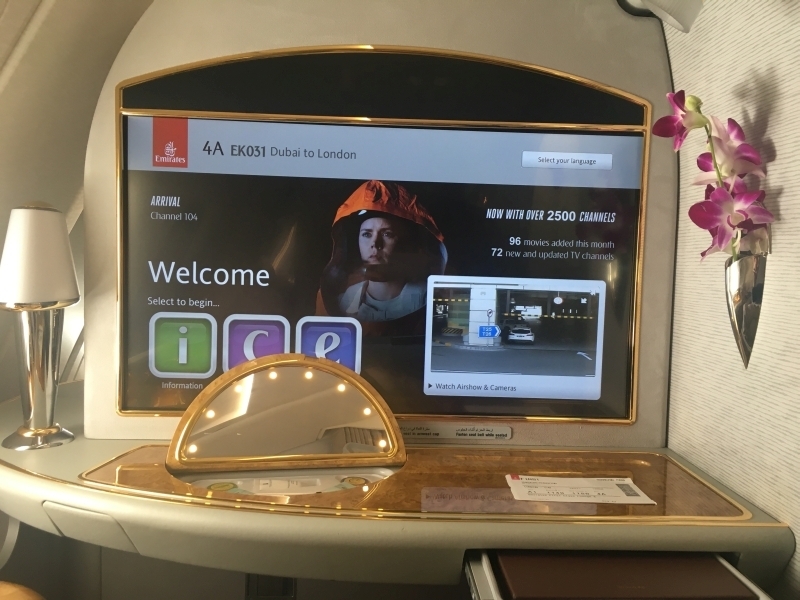 Emirates A380 First Class review