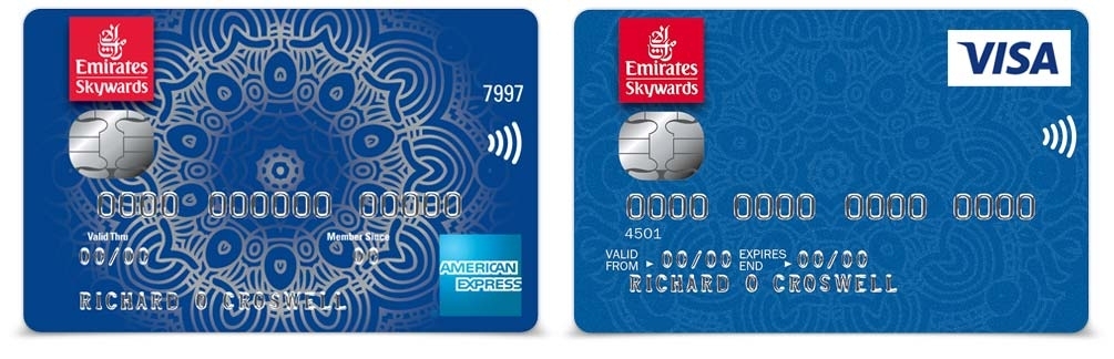 How can you earn Emirates Skywards miles from UK credit cards?