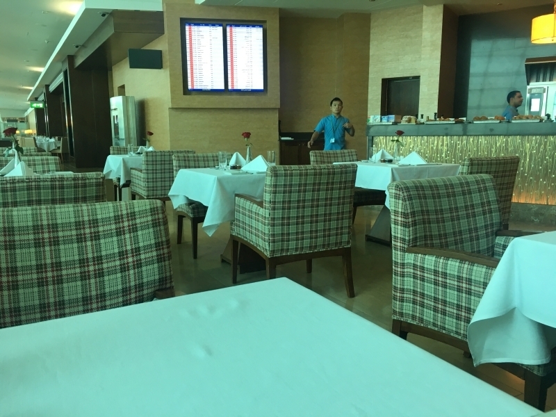 Emirates First Class lounge Dubai Airport review