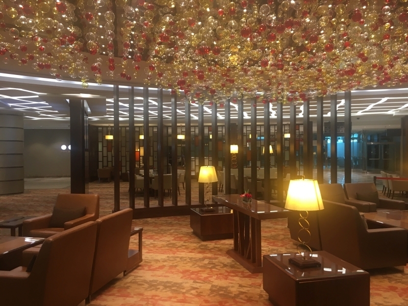 Emirates First Class lounge Dubai Airport review