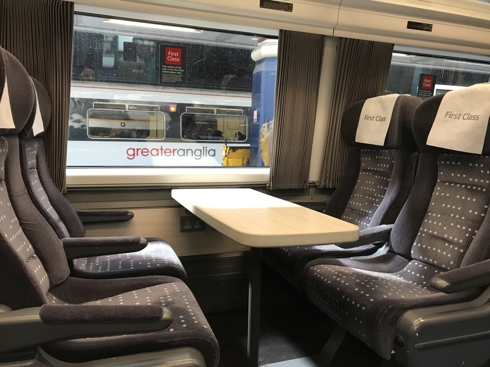 Stansted Express Review First Class