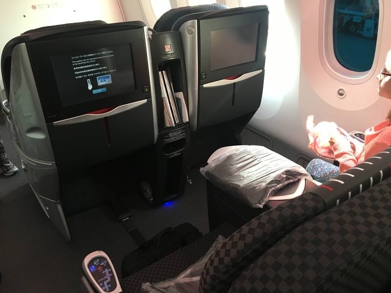 Japan Airlines Boeing 787 business class review