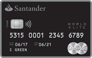 Santander Select World Elite Mastercard review