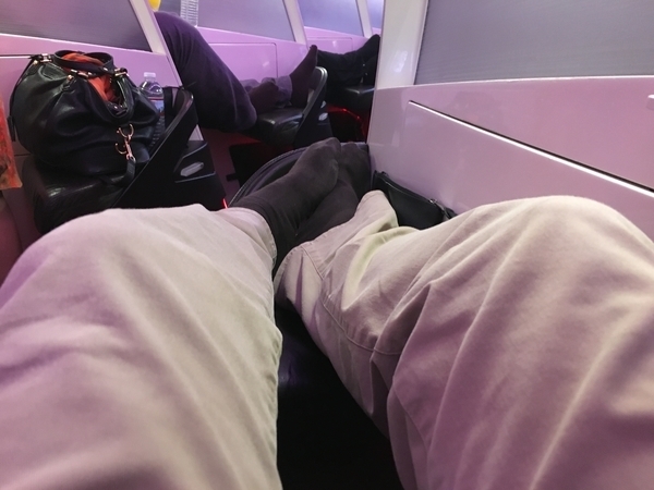 Virgin A330 leg room