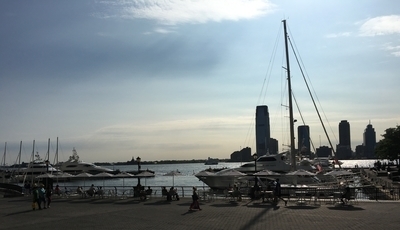 Brookfield Place outside bar area