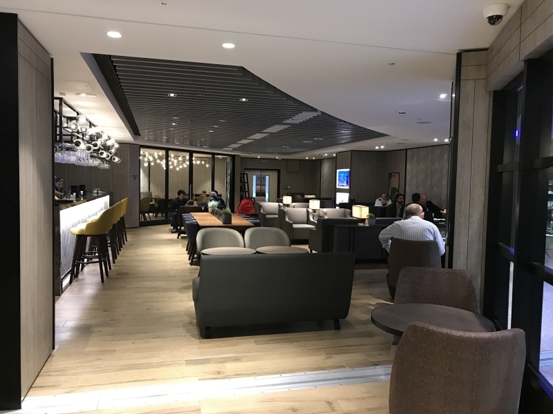 Plaza Premium lounge Heathrow Terminal 4 arrivals review