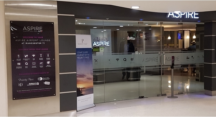 Aspire Lounge T1 Manchester Airport Review 2