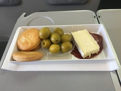 Iberia Express business class food review