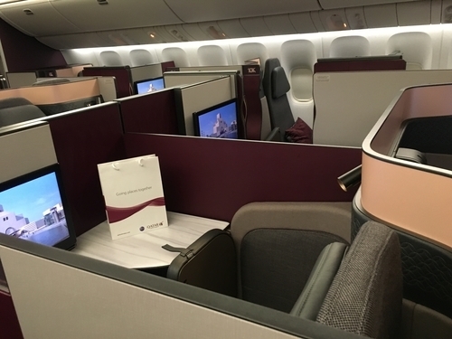 Qatar Airways Qsuite review