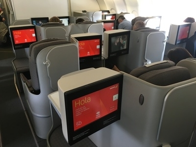 Iberia long haul business class A330 A340 review