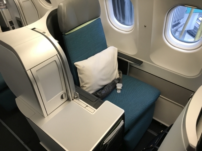 Aer Lingus business class review A330 Dublin to Boston