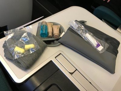 Aer Lingus business class review A330 Dublin to Boston