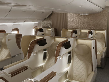 Emirates new Boeing 777 business class