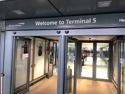 How to get from Thistle Heathrow to Terminal 5 using the pods