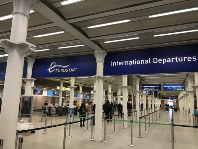 Eurostar inaugural London to Amsterdam