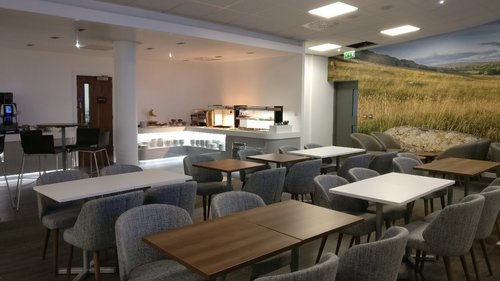 White Rose Suite lounge Leeds Bradford Airport