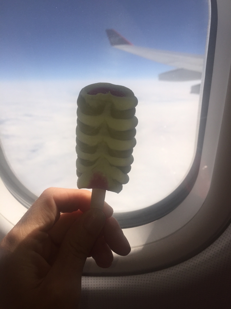 virgin atlantic review economy delight ice lolly