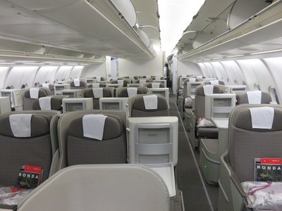 Iberia A330-300 business class