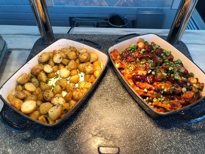 Plaza Premium Lounge Heathrow Terminal 5 food review