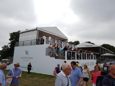 Goodwood Festival of Speed Waldorf Astoria platform