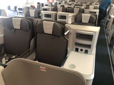 Iberia A350 business class review