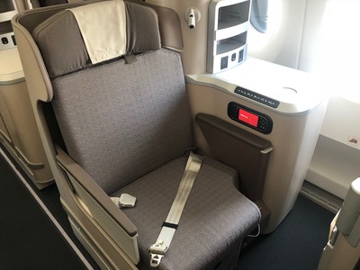 Iberia A350 business class review