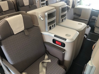 Iberia A350 business class review