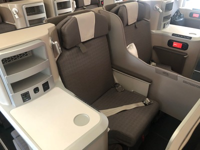 Iberia A350 business class review