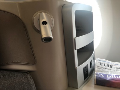 Iberia A350 business class review