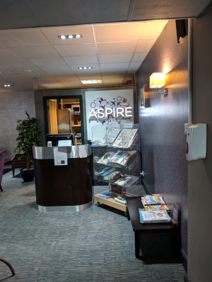 Aspire lounge Humberside Airport review