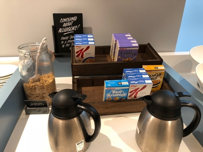 Travelodge London City breakfast review