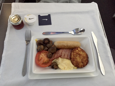 BA Club World flight London Heathrow to Kuala Lumpur