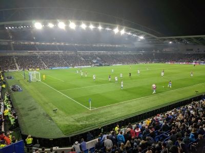  Amex lounge at a Brighton & Hove Albion FC Premier League game