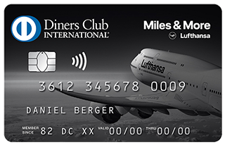 New Lufthansa Miles & More UK charge card Diners Club