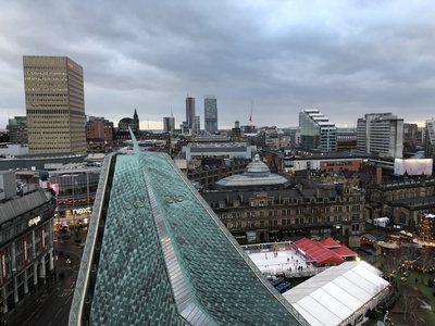 hotel indigo manchester suites view