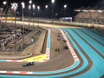 Abu Dhabi Grand Prix from W Hotel