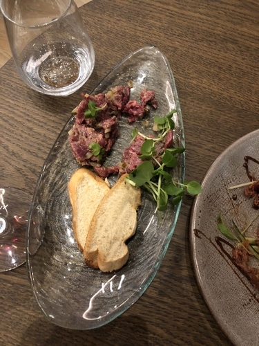 Crowne Plaza Manchester Oxford Road beef tartare