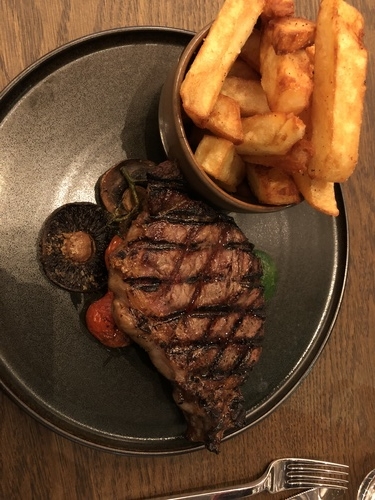 Crowne Plaza Manchester Oxford Road sirloin