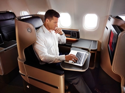 Qantas A380 new business class