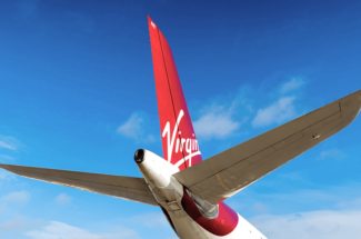 Virgin Atlantic tail fin