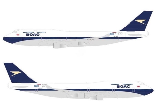 British Airways bringing back BOAC livery