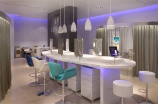 Who can use the British Airways lounge Spa?