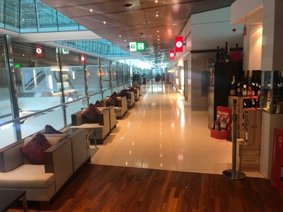 Emirates First Class Lounge Dubai Airport review