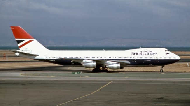 British Airways Negus livery