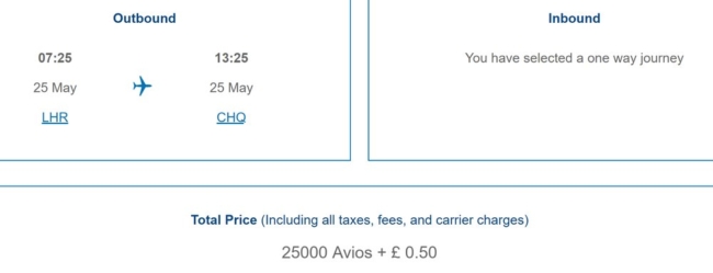 British Airways trialling no taxes Avios redemptions