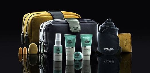 New Qatar Airways BRICS amenity kit