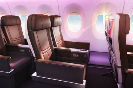 Virgin Atlantic Premium Economy seat