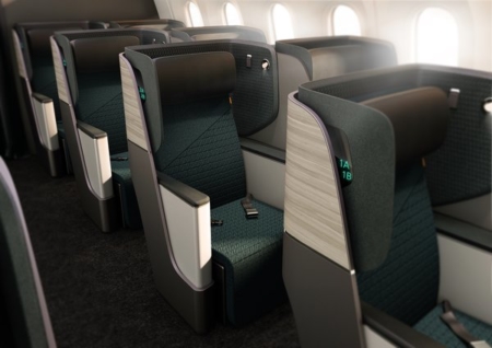 Lufthansa's new premium economy seat