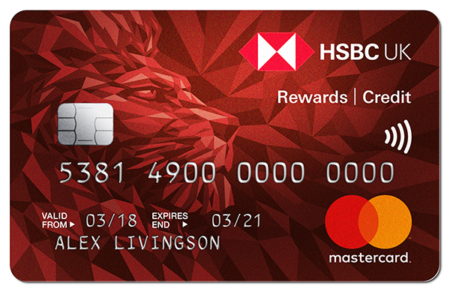 HSBC Rewards credit card